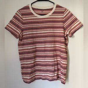 NWT Striped Northside Vintage Madewell Tee, Size M